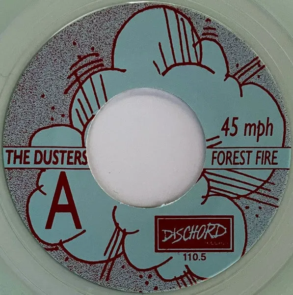 The Dusters Forest Fire 7" singel post-hardcore