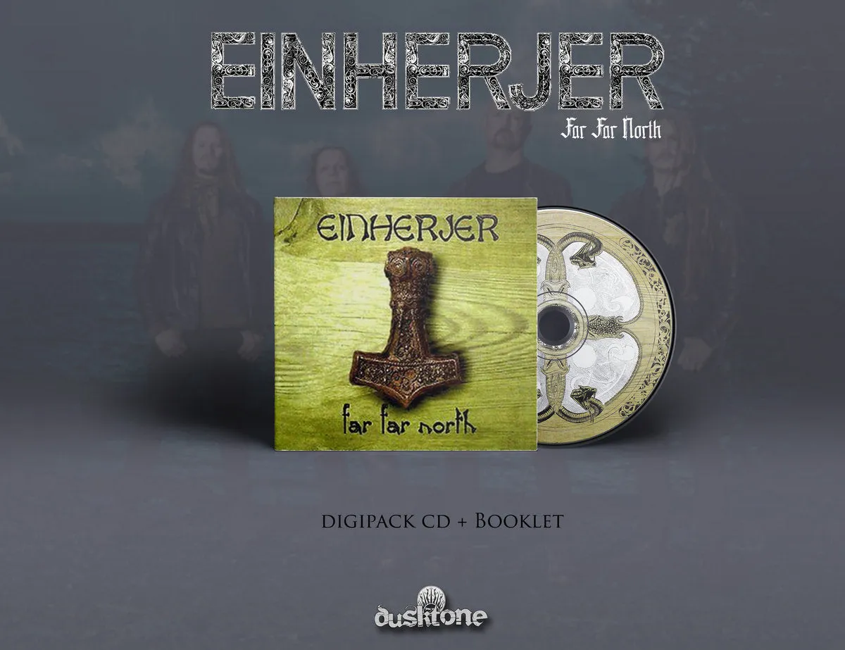 Einherjer Far Far North CD digipak viking metal