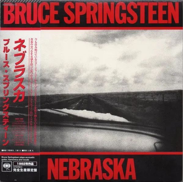 Bruce Springsteen Nebraska CD album brukt Japan akustisk