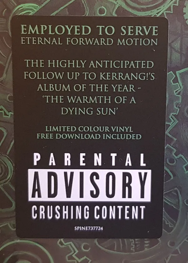 Employed To Serve Eternal Forward Motion LP grønn vinyl post-hardcore