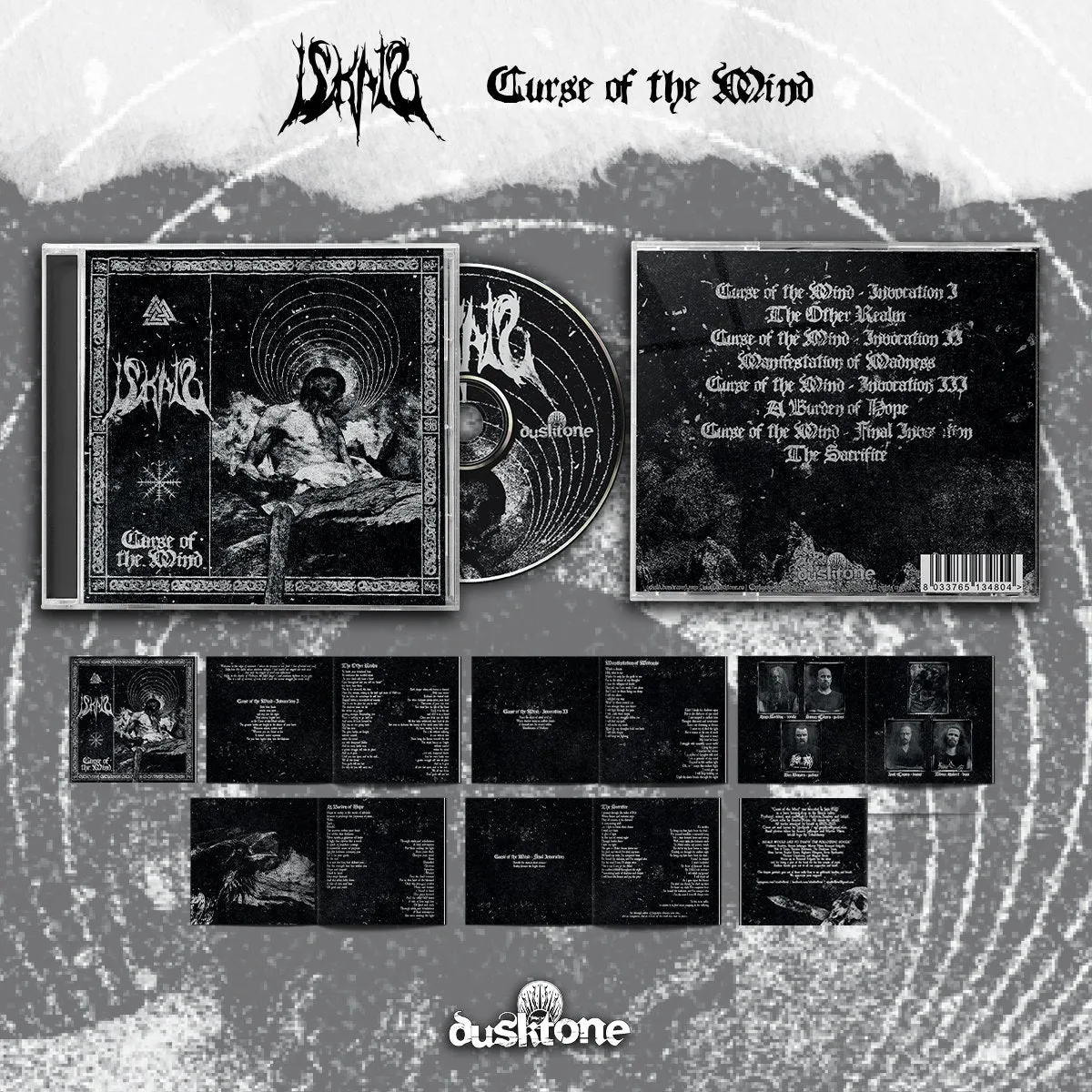 Iskald Curse Of The Mind CD konseptalbum