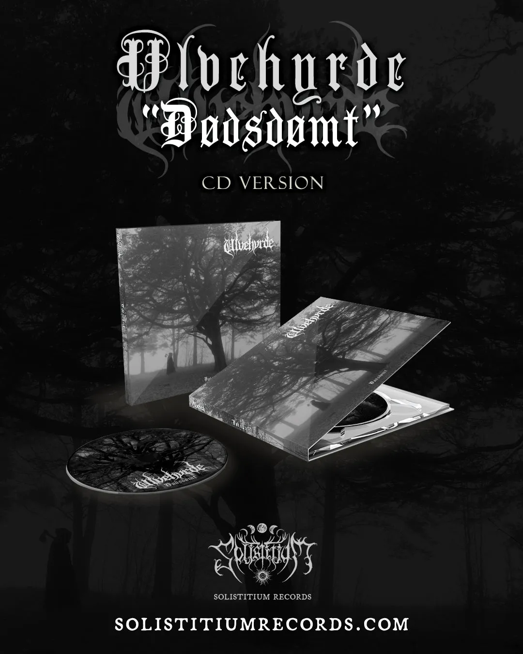 Ulvehyrde Dødsdømt CD digipak black metal