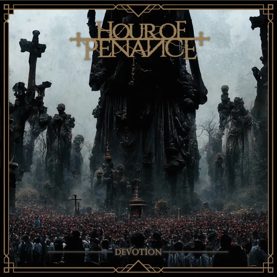 Hour Of Penance Devotion LP rød vinyl teknisk death