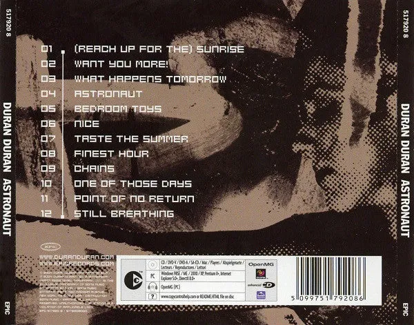 Duran Duran Astronaut CD brukt VG+ synth-pop