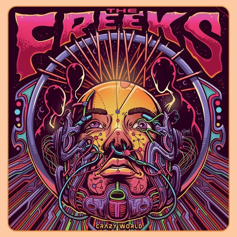 Heavy Psych Sounds The Freeks Crazy World CD digipak
