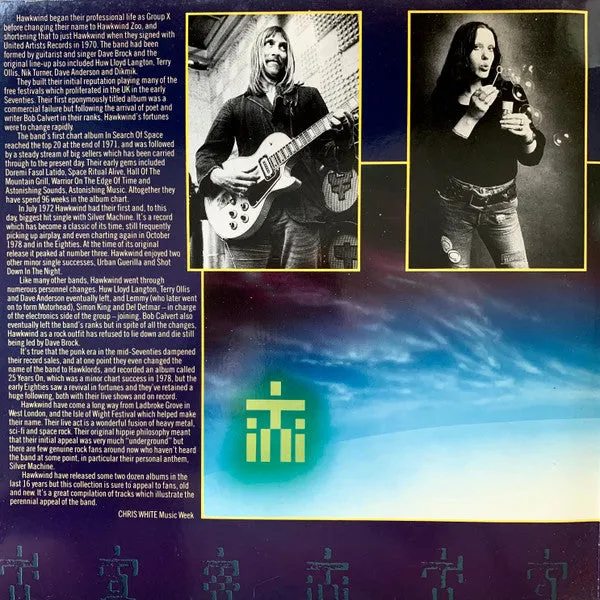 Hawkwind Collection 2xLP vinylplate space rock gatefold
