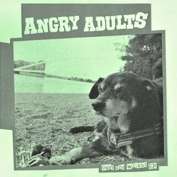 Angry Adults Dust And Weight 7" brukt EP punka