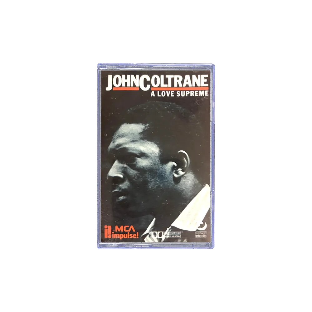 Impulse John Coltrane A Love Supreme kassett 60 år