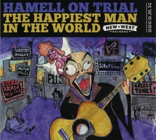 Hamell On Trial Happiest Man In The World CD brukt folkrock