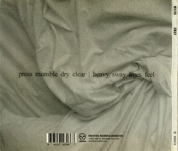 Whirr Sway CD brukt shoegaze-album