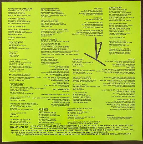 Incisions Bliss LP grønn vinyl brukt punk 2021