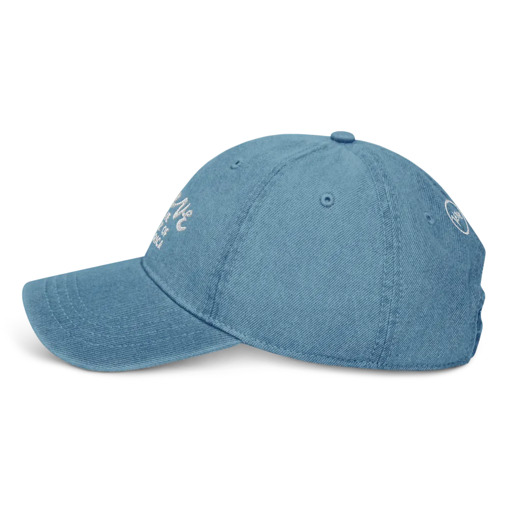 Verve Jazz of America denim caps blå bomull