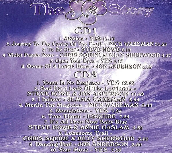 Yes The Yes Story R2CD 42-55 2xCD brukt progrock