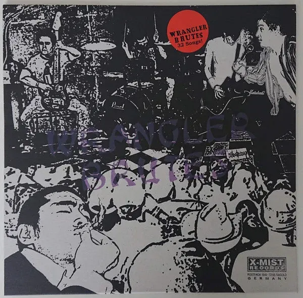 Wrangler Brutes Tape LP hvit vinyl brukt LTD 200