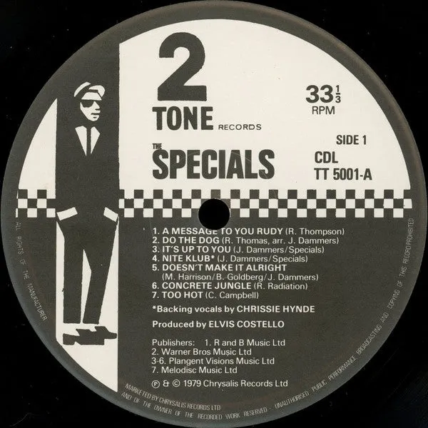The Specials Specials LP vinyl brukt Two-Tone-utgave