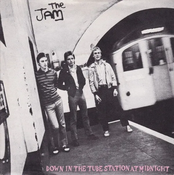 The Jam Down In The Tube Station 7" singel brukt
