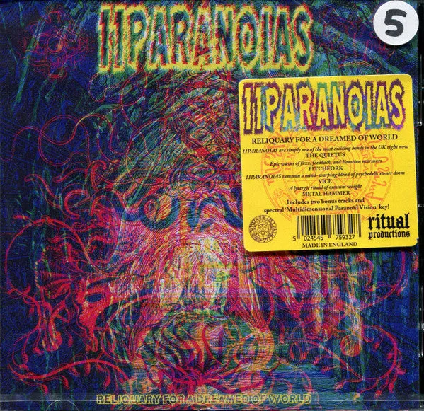 11Paranoias Reliquary For A Dreamed Of World CD brukt doom