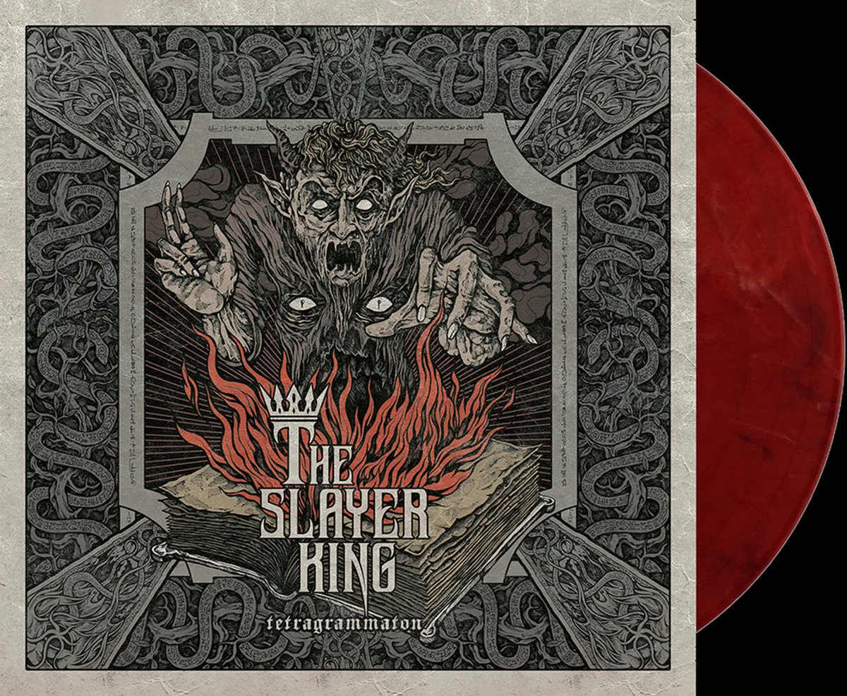 The Slayerking Tetragrammaton LP rød vinyl ltd 300