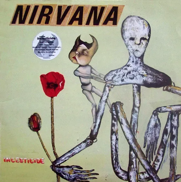 Nirvana Incesticide GEF 24504 LP vinyl grunge samling