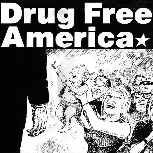 Drug Free America Attitude 50 Cents LP brukt