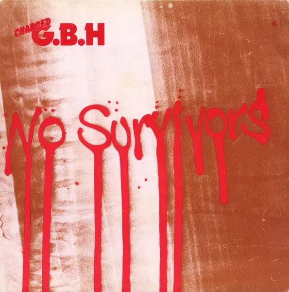 Charged GBH No Survivors CLAY 8 7" brukt punk