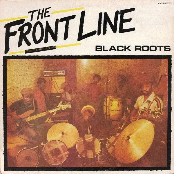 Black Roots The Front Line LP vinyl brukt roots reggae