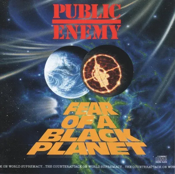 Public Enemy Fear Of A Black Planet CD brukt hiphop