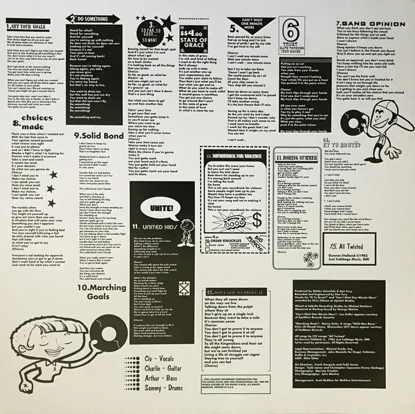 CIV Set Your Goals LP vinyl brukt 1995 hardcore