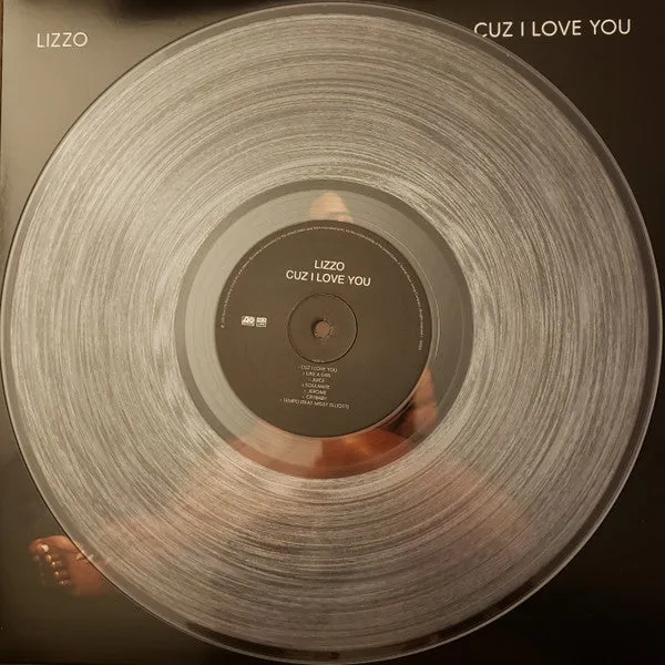Lizzo Cuz I Love You LP clear brukt pop 2019