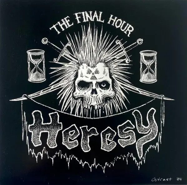 Heresy The Final Hour 7" nummerert singel brukt