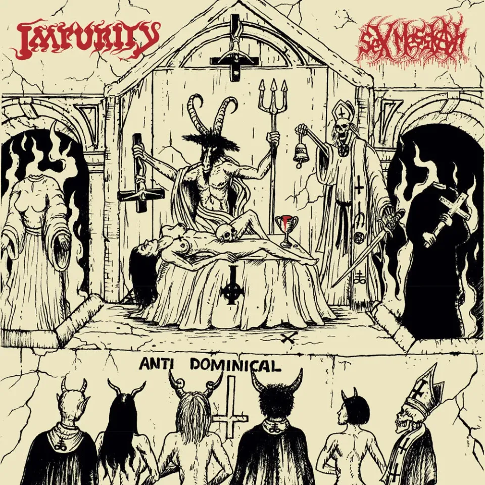 Impurity Sex Messiah Vomiting LP Rising Sun vinyl
