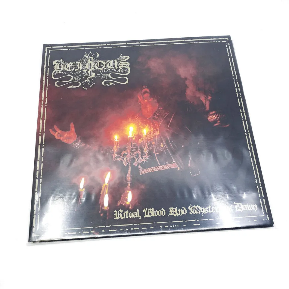 Heinous Ritual Blood and Mysterious Dawn LP gatefold
