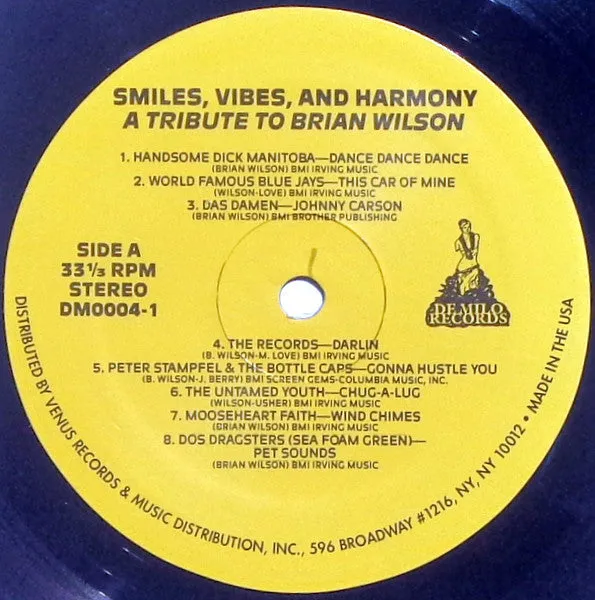 Various Smiles, Vibes & Harmony LP brukt tribute