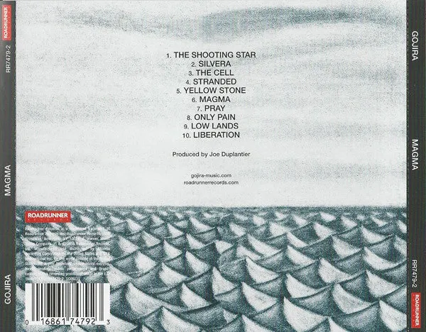 Gojira Magma CD brukt prog-death metal