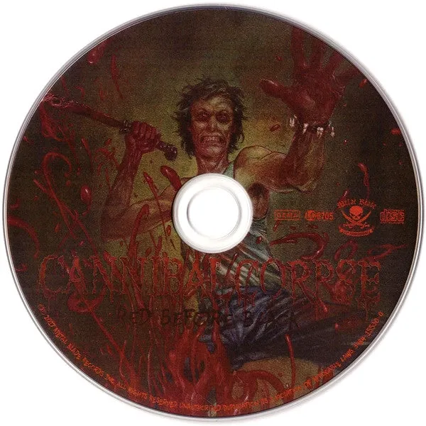 Cannibal Corpse Red Before Black CD brukt – death metal