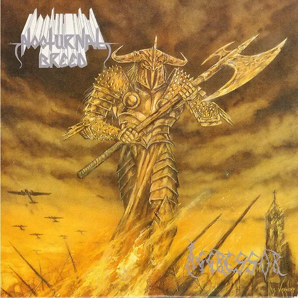 Nocturnal Breed Aggressor CD slipcase poster 500x