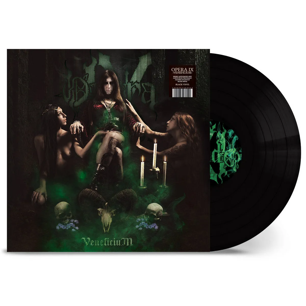Opera IX Veneficium LP svart vinyl 180 gram
