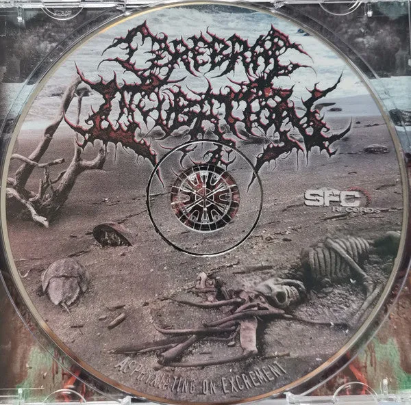 Cerebral Incubation Asphyxiating On Excrement CD brukt death metal