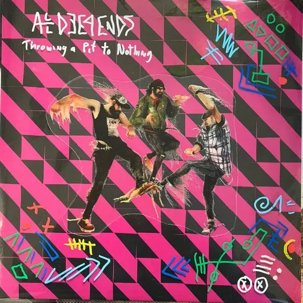 Alldeepends Throwing A Pit To Nothing LP vinyl punk