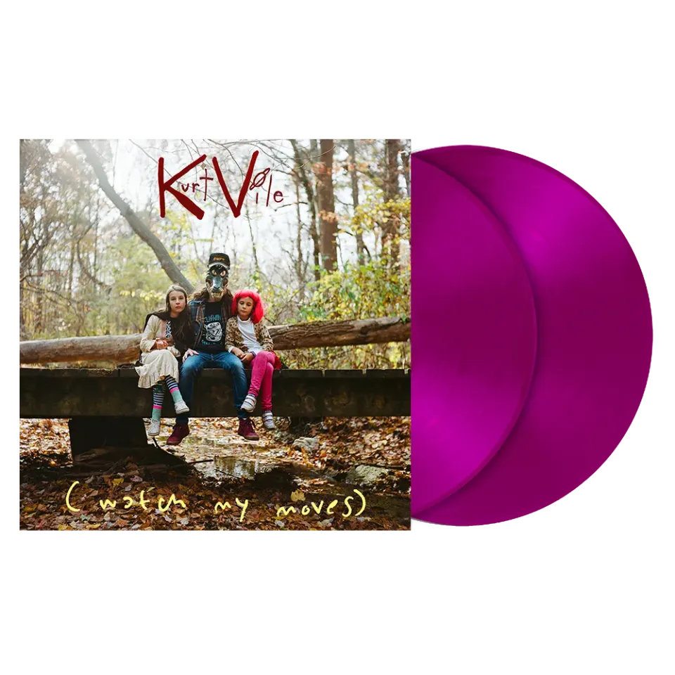 Kurt Vile watch my moves 2LP neon vinyl