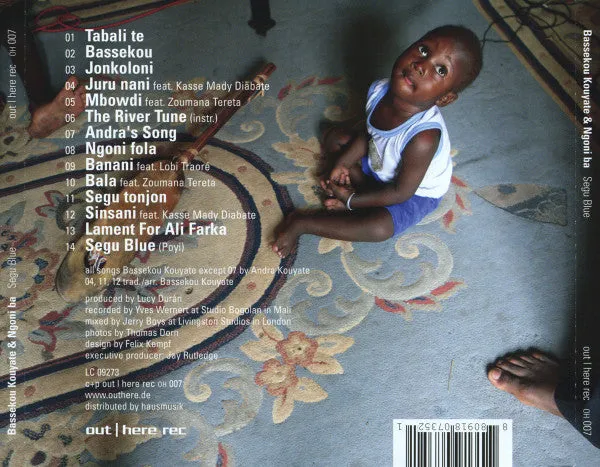 Bassekou Kouyate Segu Blue CD brukt afrikansk blues