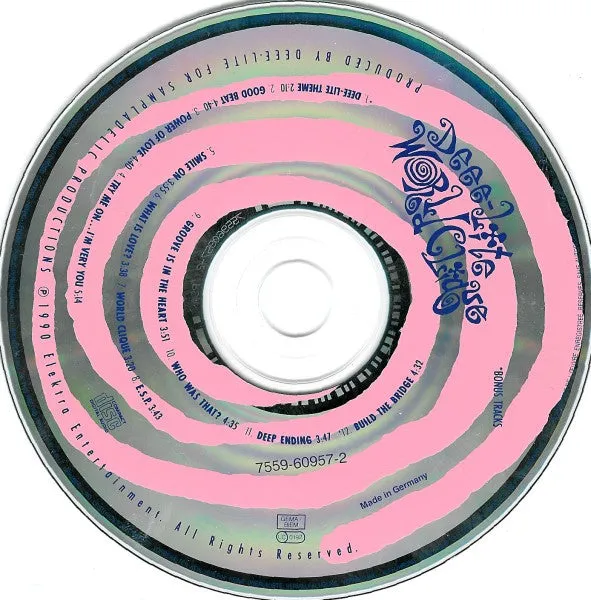 Deee-Lite World Clique CD album brukt house disco 1990
