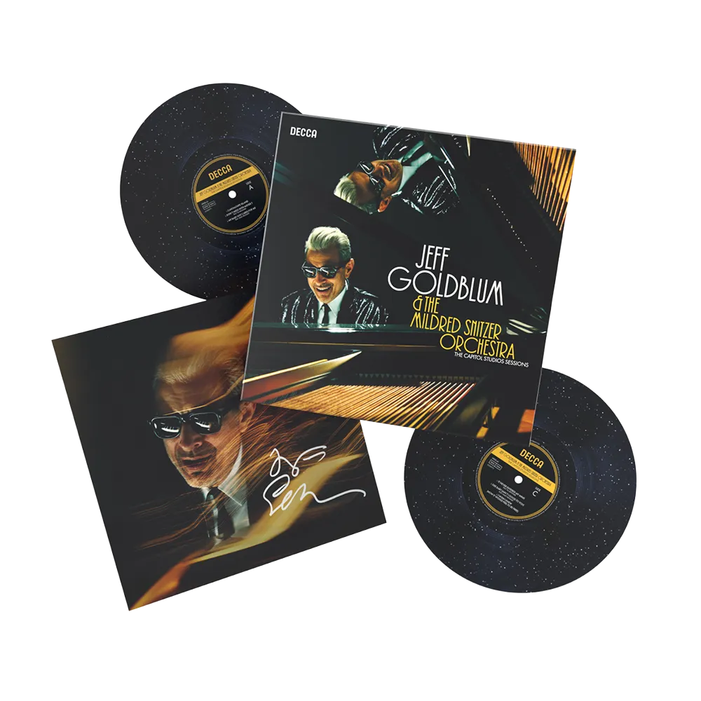 Verve Acoustic Sounds Series Jeff Goldblum Capitol Sessions signert sparkle vinyl LP