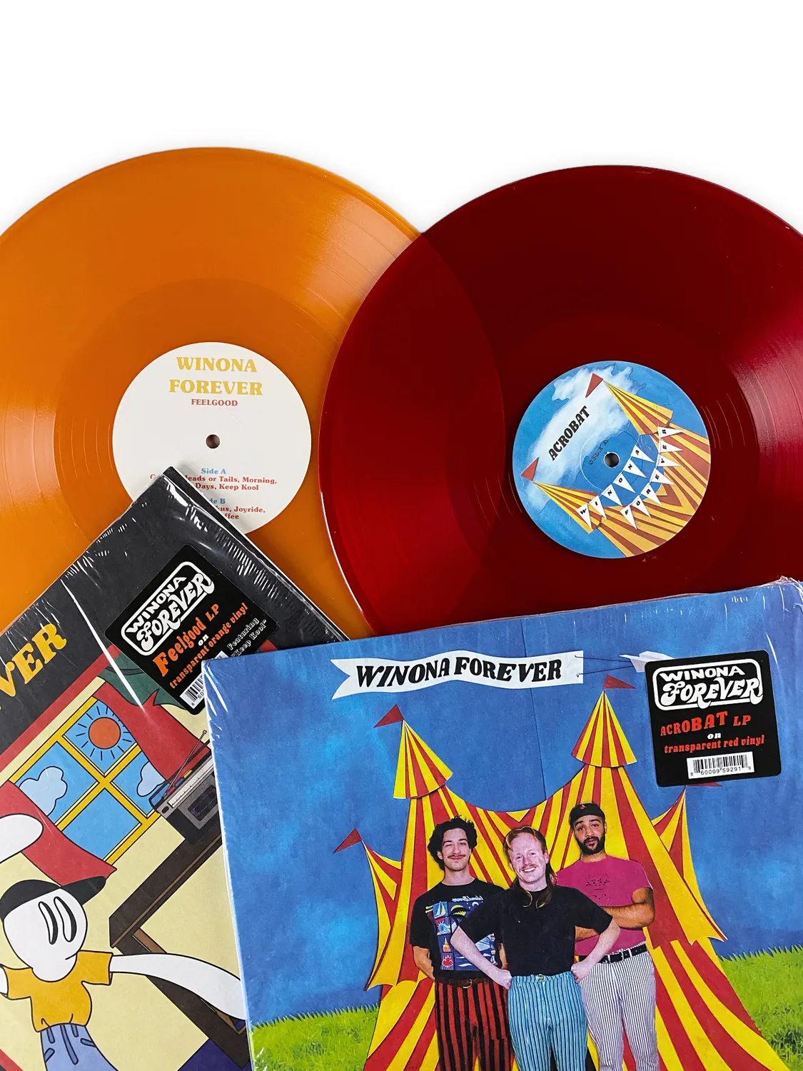 Winona Forever Acrobat Feelgood vinylbundle 2LP