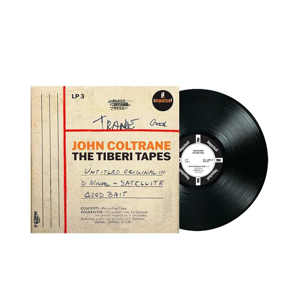 John Coltrane Tiberi Tapes Live 4LP box 1960-opptak