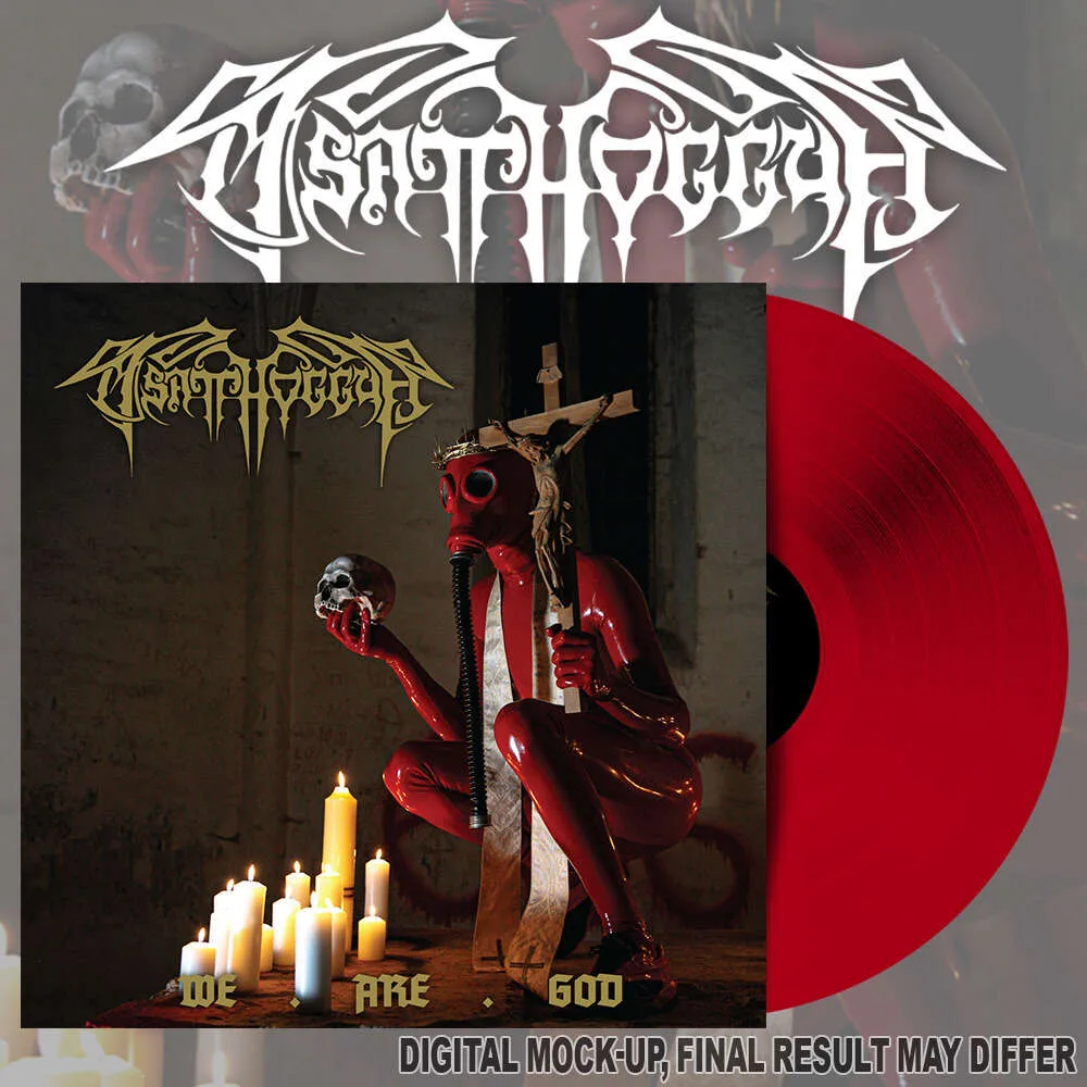 Tsatthoggua We Are God LP rød 180g black metal
