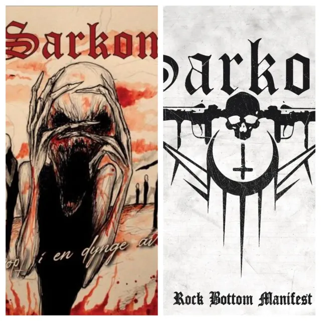 Sarkom Svøpt + Rock Bottom Manifest 7" vinylpakke