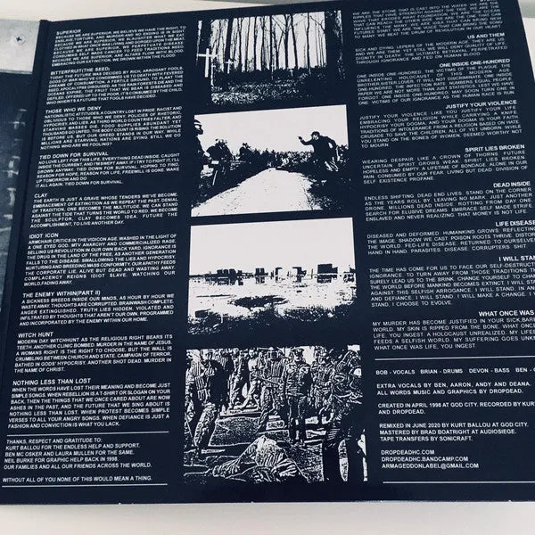 Dropdead 1998 LP vinyl grønn brukt remaster