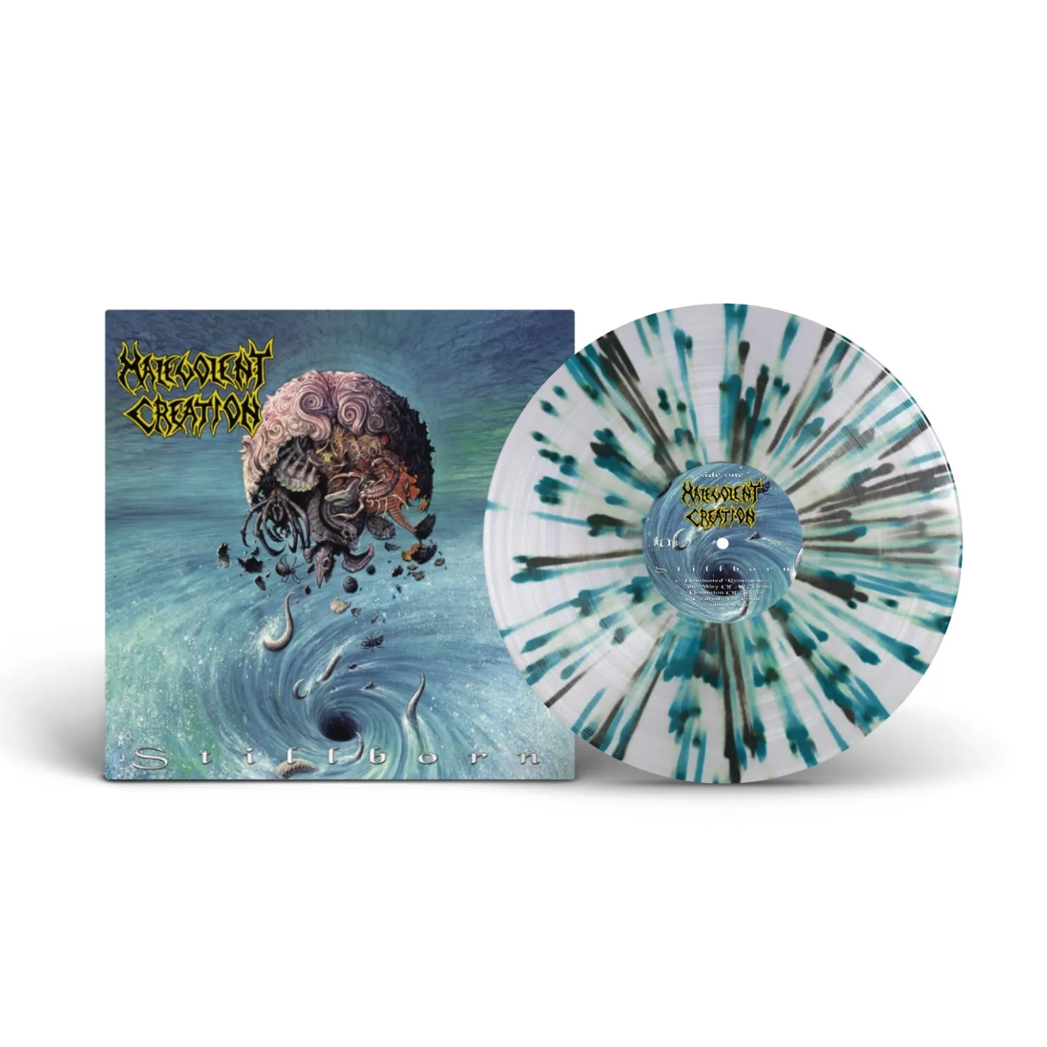 Malevolent Creation Stillborn LP splatter vinyl