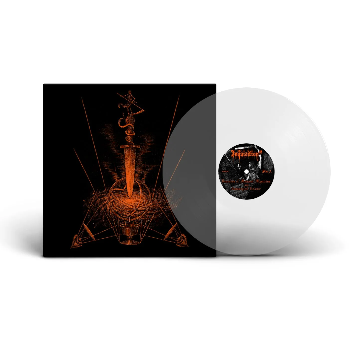 Inquisition Veneration of Medieval Mysticism LP klar vinyl